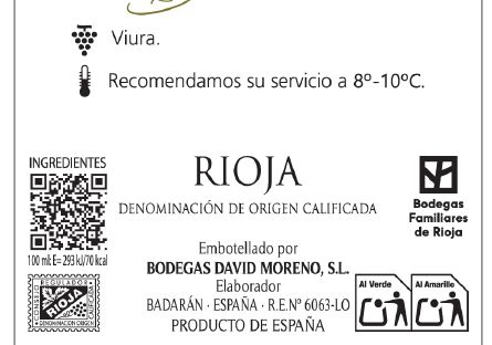 Así son las etiquetas de Rioja que cumplen la Normativa Europea