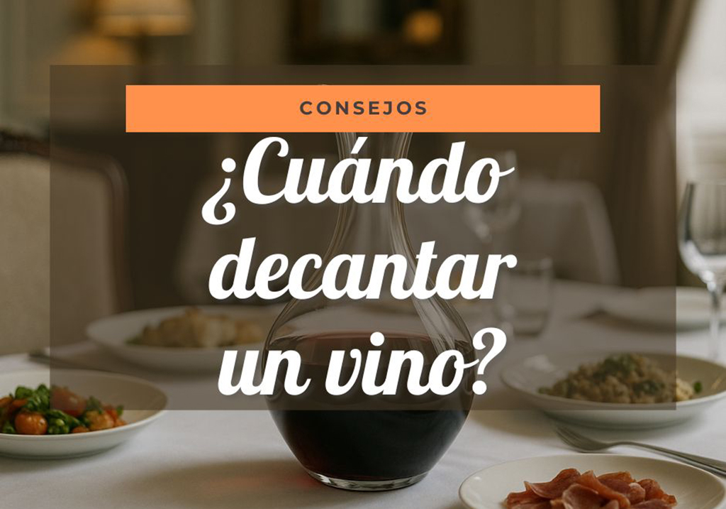 Cuándo decantar un vino